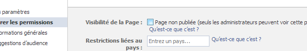 Comment faire disparaître une page Facebook ?