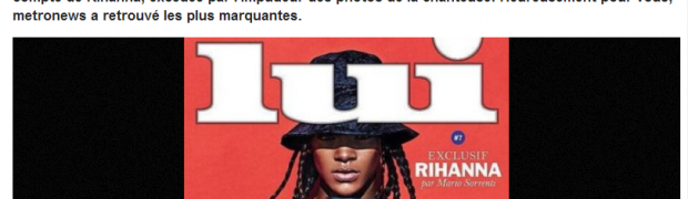 Instagram et les seins de Rihanna